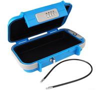 Lightweight Secure Storage Box for On-the-Move Protection of Essentials Utilizes ABS Build and Sealed Closure to Prevent Water and Dust Ingress (C)