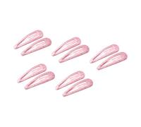 Lightweight Shining Hair Clips For Infants Alloy Glitter Barrettes Safe Baby Hair Accessories Solid Candy Color 10pcs Sparkly Infant Hairpins