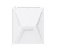 Lightweight Silicone Case for Starlink Mini Effortless Protection Against Damage (White)
