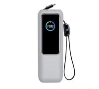 Lightweight Silicone Cover for For Anker Zolo Power Bank, Provides Enhanced Drop Protection with Anti Fingerprint Finish (Gray)