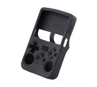 Lightweight Silicone Enclosure Tailored to the Shape of the For R36S Retro Gaming Device's Form Factor (C44 in black)