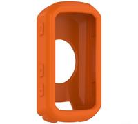 Lightweight Silicone Protective Case for Garmin Edge 850 Providing Drop Resistance and Full Device Accessibility (Orange)