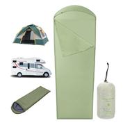 Lightweight Sleeping Bag Cover - Travel Sheet Sleeping Bag | Laptop Liner for Hiking Camping Festivals Climbing Road Trips