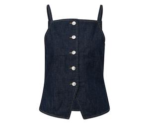 Lightweight Sleeveless Denim Top Women COMMA Bleu 42