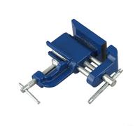 Lightweight Small Bench Vise Clamp for Woodworking and Model Making, Pipe Jaws for Holding Small Pipes, Clamping Range 0 80mm with Steel Slide Rail