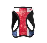 Lightweight Small Dog Harness, British Flag Dog Harness