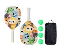 Lightweight Sports Racket - Portable Ball Paddle Equipment, Standard Size Paddle with Comfortable Grip Handle, Composite Frame Racket with Balanced Design, Outdoor Indoor Game Accessory