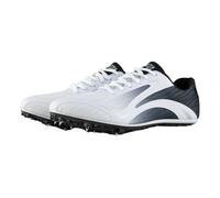 Lightweight Sprinting Shoes,Long Distance Running Spikes,Competition Sports Running Spikes,Effectively Release Heat in The Shoe,Shockproof,Breathable Comfortable,for Boys Girls White