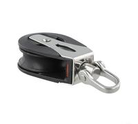 Lightweight Stainless Steel Pulley Block Perfect for Controlling Sail Cables and Marine Sheets (A)