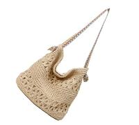 Lightweight Straw Shoulder Bag For Women With Ample Space For Essential Lightweight Commute Bags Travel Underarm Handbag Friendly Handbag