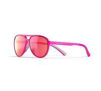 Lightweight TAC Polarized Tinted Classic Vintage Retro 70s Sunglasses, TR-90 Frame for Women Men, UV 400 Protection, Pink, Medium