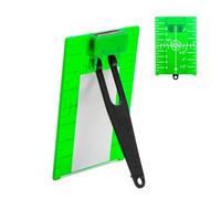 Lightweight Target Card Plate, Target Card for Optics Metric/Inch Magnetic | Measuring plate for walls and floors