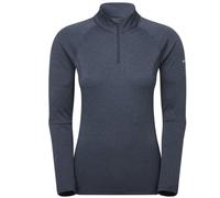 Lightweight Technical Baselayer -Montane Women's Dart Zip Neck T-Shirt (Eclipse)
