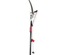 Lightweight Telescopic Bypass Pruner for High Branches, SK5 Carbon Steel Blade, 12 ft Adjustable Pole
