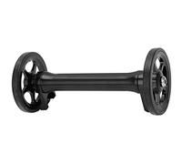 Lightweight Telescopic Easy Wheel Extension Bar, High Strength Aluminum Alloy for 3sixty Folding Bike (Black)
