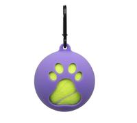 Lightweight Tennis Ball Holder with Dog Lead Attachment Hands Free Pet Ball Cover Holder Portable Tennis Ball Clip