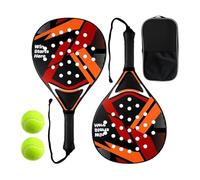 Lightweight Tennis Paddles - Ergonomic Non-slip Grip, Durable Shockproof, Portable Storage Bag | Ideal Backyard Poolside Indoor Outdoor Recreation Exercise Sports Men Women Athletes