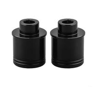 Lightweight Thru Axle to Quick Release Adapter, 12mm/15mm to 9mm, Suitable for Hope and DtSw Hubs, 7075 Aluminum (2pcs 15 to 9mm)