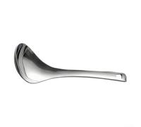 Lightweight Titanium Ladle for Stew for Sauce Mixing Lightweight(polishing) | for ideal for soup porridge, non-reactive metal, easy stirring, professional grade, home kitchen essential