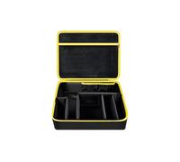 Lightweight Tool Carrier for Grinder Kits Including Adjustable Foam Padding and Multiple Storage Sections Mobile Mill Carrying Case