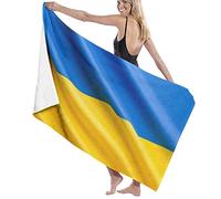 Lightweight Towel Ukraine Flag Beach Towel Personalized Beach Towel Blanket Large Swimming Towel For Shower, Swim, Yoga, 80X130Cm