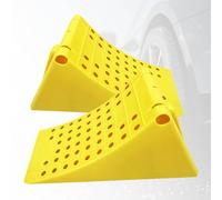 Lightweight Trailer Wheel Chocks, Non-Slip RV Tire Chocks with Handle, Helps Keep Your Trailer or RV in Place, Easy to Carry