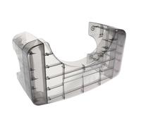 Lightweight Transparent Plastic Toilet Step Stool for Squat Toilets - Portable Bathroom Footstool for Adults Enhances Comfort & Ergonomics in Home & Public Restrooms