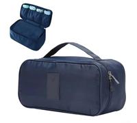 Lightweight Travel Bag for Organizing Lingerie and Toiletries, for (Shallow Blue)