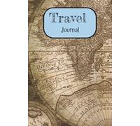 Lightweight Travel Journal: Compact notebook perfect for all journeys and trips | 6x9 inches, 120 pages | Perfect gift for Vacations, Holidays, and travel enthusiasts
