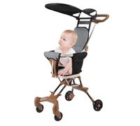 Lightweight Travel Stroller, Portable Toddler Stroller, Airplane-Friendly Stroller, Detachable Canopy Stroller, Baby Stroller with Canopy, Compact Toddler Stroller for Travel