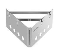 Lightweight Triangle Wood Stove Portable Stainless Steel Burner for Cooking Picnic Camping Backpacking