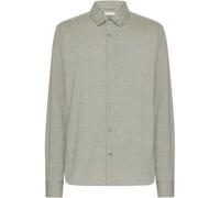 Lightweight twill long-sleeve shirt regular fit KnowledgeCotton Apparel Vert L
