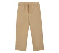 Lightweight Twill Wide Leg Mid Rise Casual Pull-On Baggy Trousers Child s.Oliver Marron 4 years
