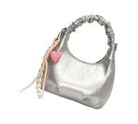 Lightweight Underarm Purse Ruched Shoulder Bag PU Leather Crossbody Bags For Modern Women Who Love Distinctive Styles Everyday Crossbody Purse