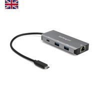Lightweight USB-C Hub with Gigabit Ethernet - Fast Connectivity for All Devices
