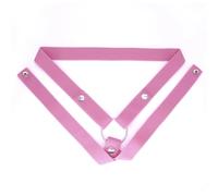 Lightweight Vertical Invisible Lock Male Chastity cage, Equipped with 5 Activity Rings and 2 Keys for Male Penis Exercise and Abstinence A193-uk (Pink Belt)