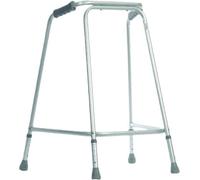 Lightweight Walking Frame No Wheels Aidapt Grey One Size