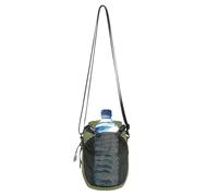 Lightweight Water Bottle Bag, Stylish Drawstring Carry Pouch, 1L Holder with Adjustable Strap, Polyester Travel Sleeve, Outdoor Accessory with Modern Design, School Carrier for Adult Youth Women