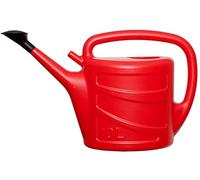 Lightweight Watering Can For Garden & Indoor Use - With Detachable Sprinkler Rose Head - Hydrates Garden Plants (10ltr, Red)