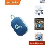 Lightweight Waterproof Bluetooth Speaker with True Wireless Stereo Pairing