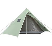 Lightweight Waterproof Camping Tent for 2-3 Person Hiking Camping Outdoo Family Tent with Top Rainfly (Beige 370X200CM) beautiful scenery