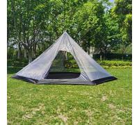 Lightweight Waterproof Camping Tent with Mesh Ventilation, Ideal for Summer Nights Under the Stars (M)