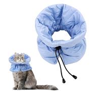 Lightweight Waterproof Cat Recovery Collar - Soft, Adjustable, Protects From Licking Wounds (S)
