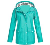 Lightweight Waterproof Coat Active Outdoor Trench Coats Double Breasted Jacket Belted Shoulder Slim Fit Jackets Wool Blend Overcoats solid Lapel Collar Winter Mid-Length