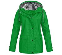 Lightweight Waterproof Coat Dry Rain Coats Shoulder Belted Trench Double-Breasted Notched Lapel Winter Warm Long Jackets Wool Blend solid For Cycling Quick
