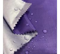 Lightweight Waterproof Polyester Fabric UV Protection Material by The Metre,150cm Wide Outdoor Upholstery Fabric for Tent/Awning/Sunshade/Lining (Purple)