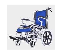 Lightweight Wheelchair Medical Folding Elderly Transport Wheelchair Portable Travel Transit Chair Mobility Drive for Seniors Handicapped and Disabled Users