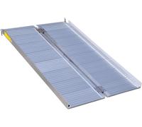 Lightweight Wheelchair/Suitcase Ramp Durable Portable Walkers Rollaters Non Slip