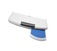 Lightweight White/Black Keyboard Tray - Sliding Keyboard Drawers Under Desk - Easy to Remove with Sliding Rails - Ideal for Home School or Garage Storage