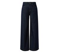 Lightweight Wide Leg Jeans with Patch Pockets High Waist Women COMMA Bleu 44